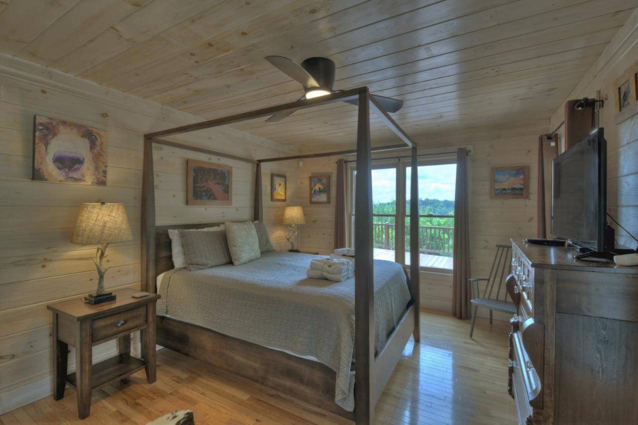 Willa Champagne Chalet - Cuddleup Morganton Zewnętrze zdjęcie